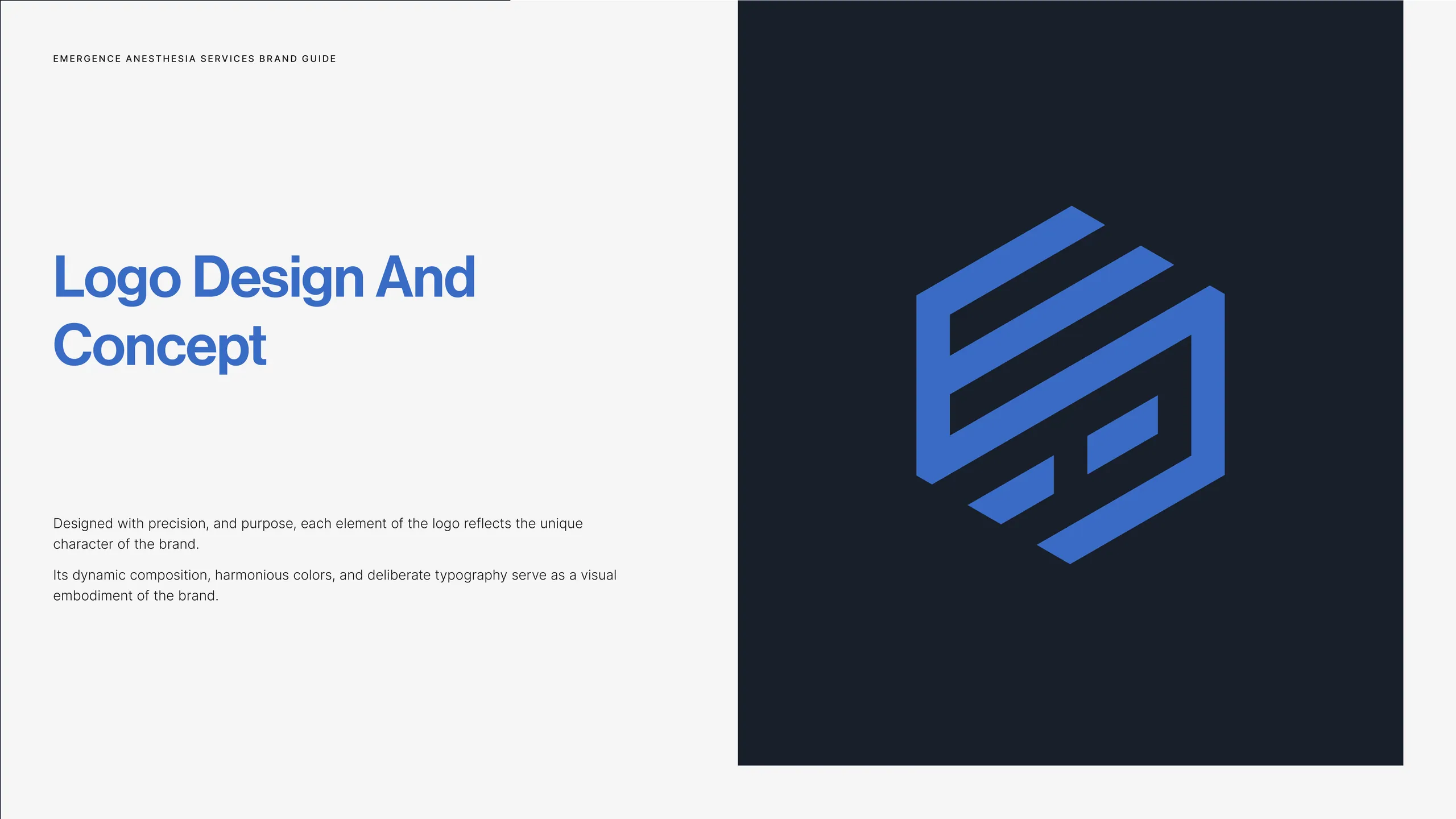 Emergence Anesthesia Services brand identity 2